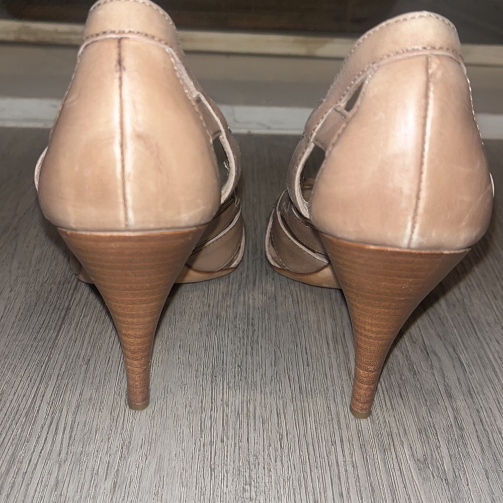 Prada Shoes | Prada Cutout Open Toe Heels | Color - Picture 6 of 9